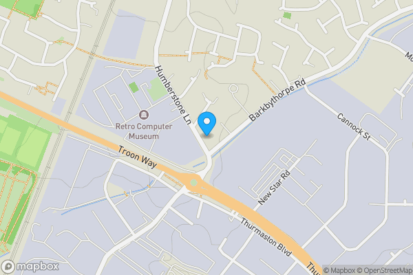 Map location for 370 humberstone lane , Thurmaston, Leicester, LE4 9JP