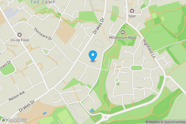 Map location for 45 Frobisher Road, St. Albans, Hertfordshire, AL1 5AH