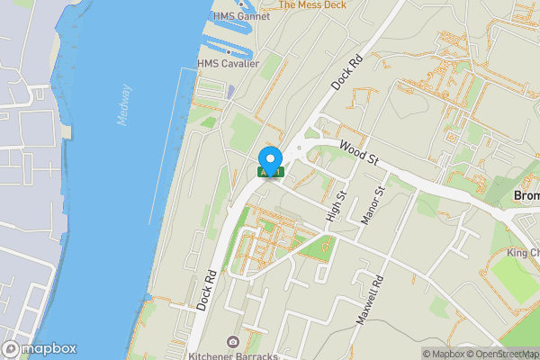 Map location for Westcourt Street, Gillingham, Kent, ME7 5RD