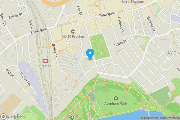 Map location for Apartment 1, 22 Winckley Square, Preston, Lancashire PR1 3JJ