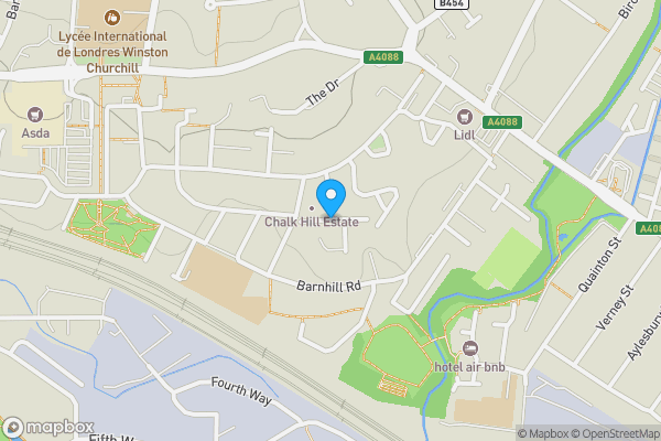 Map location for 196 Bilsby Lodge, Chalklands, Wembley, Middlesex