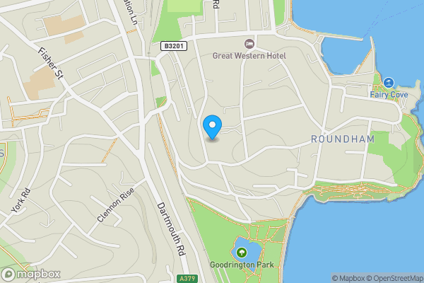 Map location for 33 St. Andrews Road, Paignton, Devon, TQ4 6HA