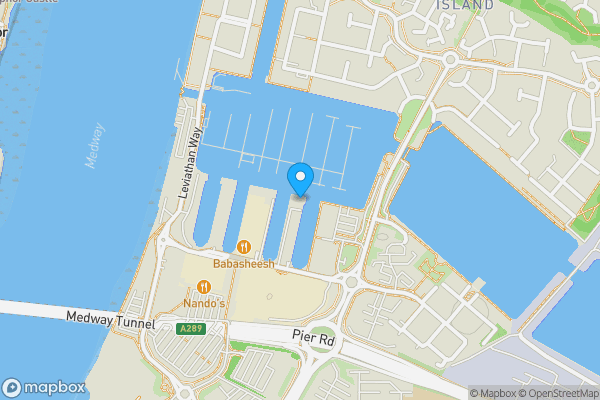 Map location for Apartment 30, Marina Point East, Chatham Quays, Dock Head Road, Chatham, Kent, ME4 4ZH