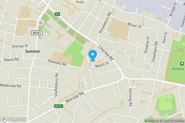 Map location for Bain Street, Manchester, Lancashire, M27 5AE
