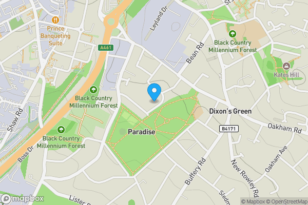 Map location for 24 Douglass Road, Dudley, West Midlands, DY2 8NE