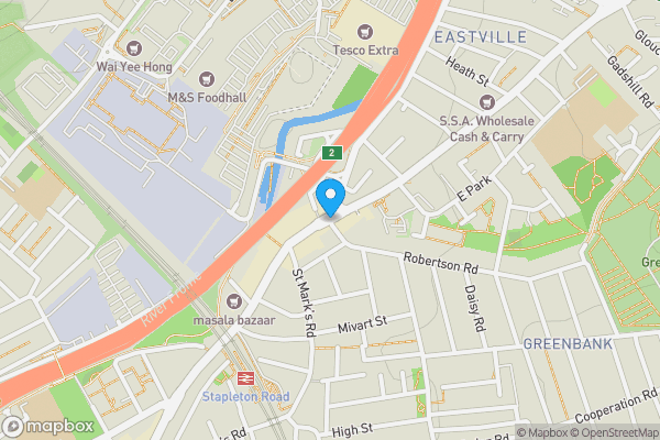 Map location for Robertson Road, Bristol, Bristol, BS5 6JZ