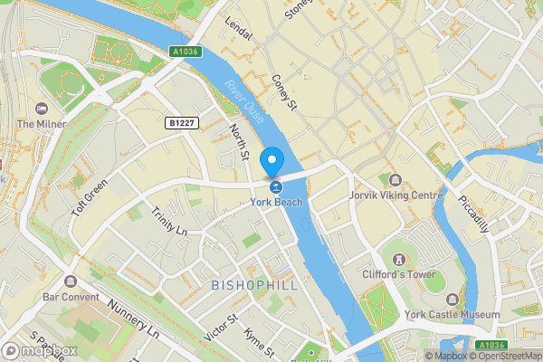 Map location for Bridge Street, North Yorkshire, YO1 6LT