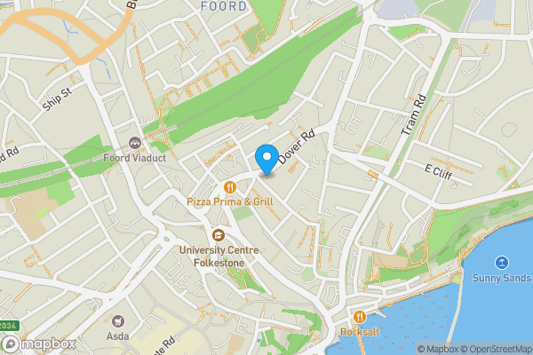 Flat 1, 48 Dover Road, Folkestone, Kent, CT20 1LD