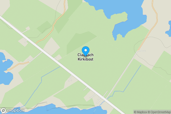 Map location for Plot C, Claddach Kirkibost, Isle of North Uist, HS6 5EP