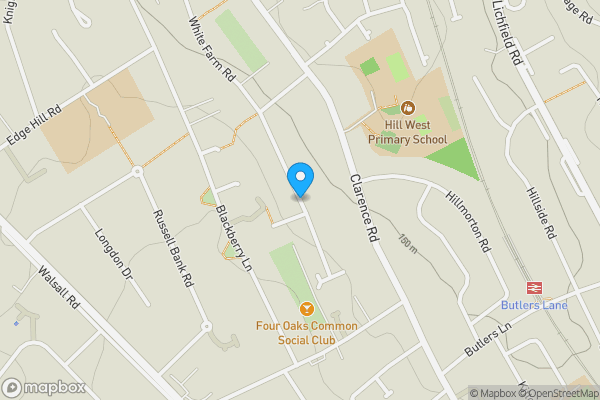 Map location for Harcourt Drive, Sutton Coldfield, West Midlands, B74 4LN