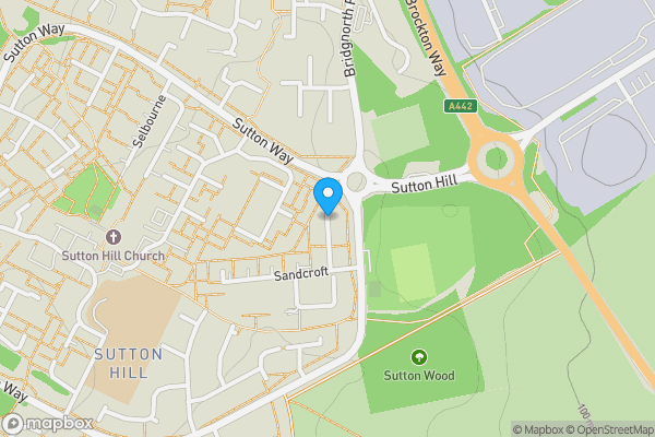 Map location for Solway Drive, TELFORD, Shropshire, TF7 4JA