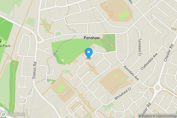 Map location for Whitefield Crescent, HOUGHTON LE SPRING, Tyne and Wear, DH4 7QY