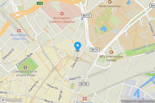 Map location for Londonderry House, 2 Newton Street, Birmingham, B4 6NB
