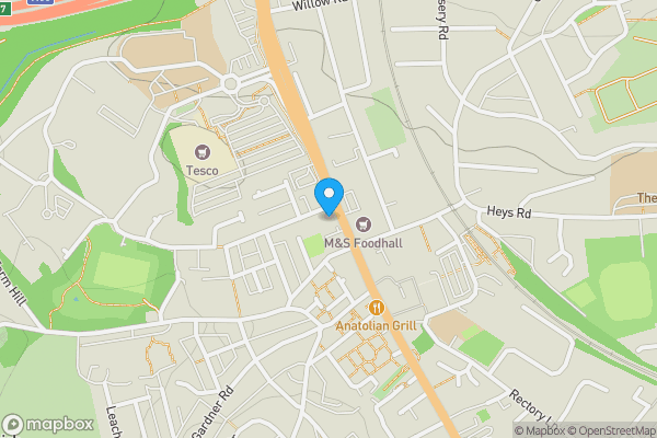 Map location for 509-511 Bury New Road, Prestwich, Manchester, Lancashire M25 3AJ
