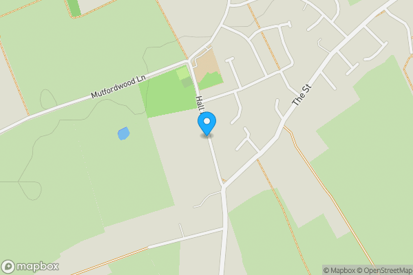 Map location for 28 Hall Road, Carlton Colville, Lowestoft NR33 8BT