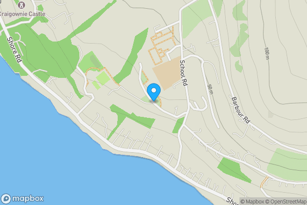 Map location for Fairfield Gardens, Helensburgh, Dunbartonshire, G84 0HS