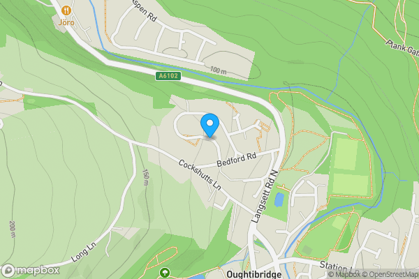 Map location for Crag View Crescent, Sheffield, S35
