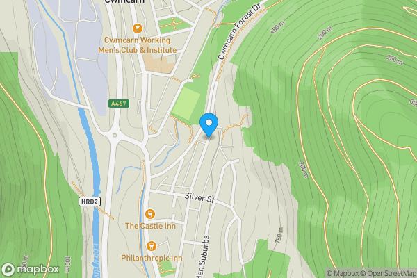 Map location for North Road, NEWPORT, NP11 7FZ