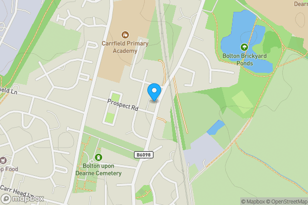 Map location for 133 Furlong Road Bolton-Upon-Dearne, Rotherham, South Yorkshire, S63 8HD