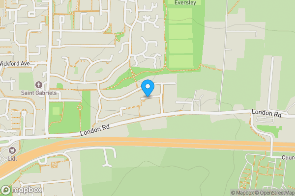 Map location for Bradbourne Way, BASILDON, Essex, SS13 2DW