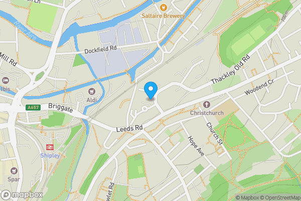 Map location for Coniston, Buck St, Bradford, BD3 9QP