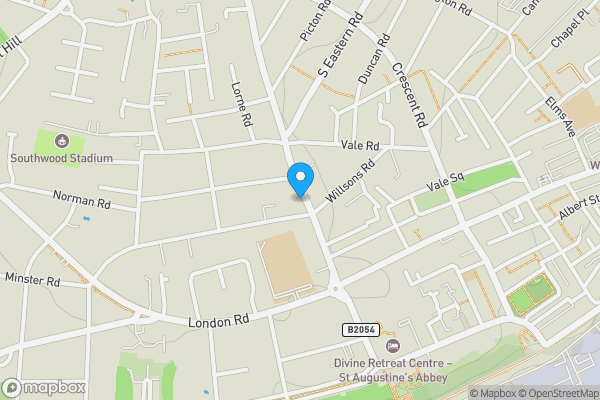 Map location for 10-12 Grange Road, Ramsgate, Kent, CT11 9LR