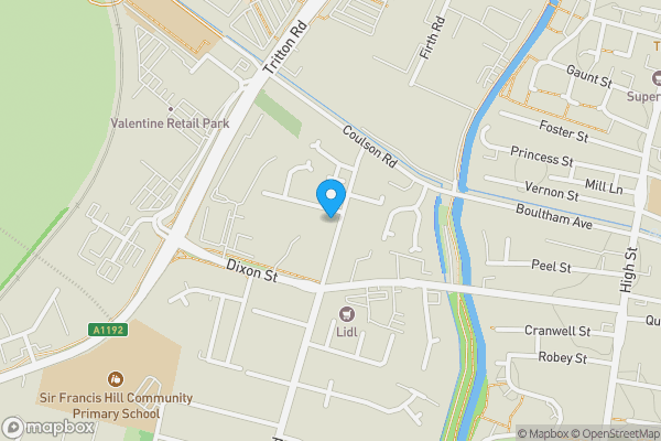 Map location for 6 Boultham Park Road, Lincoln, Lincolnshire, LN6 7AY