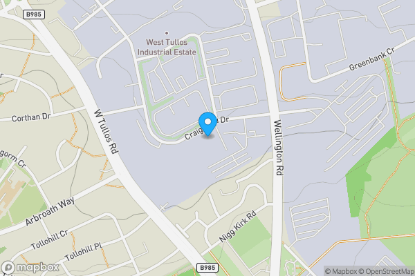 Map location for City View, Craigshaw Drive, Aberdeen AB12 3BE