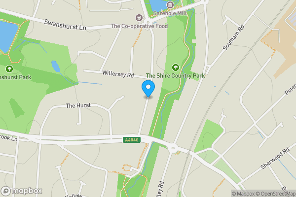Map location for Wake Green Road, BIRMINGHAM, West Midlands, B13 0BL
