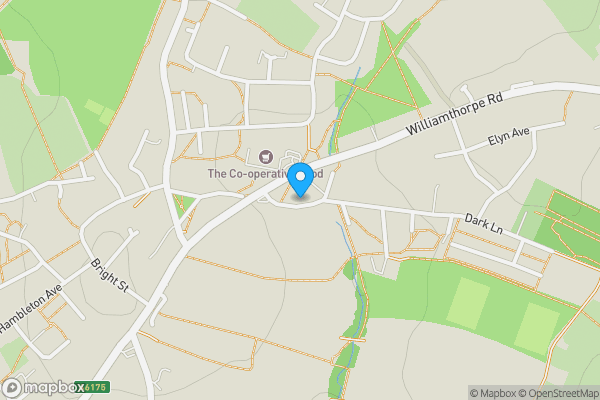 Map location for 23 Williamthorpe Close, North Wingfield, Chesterfield, Derbyshire, S42 5NG