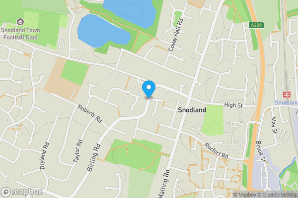 Map location for Birling Road, SNODLAND, Kent, ME6 5DT
