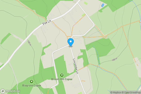 Map location for Lincombe Lane, Boars Hill, Oxford OX1 5DZ, UK