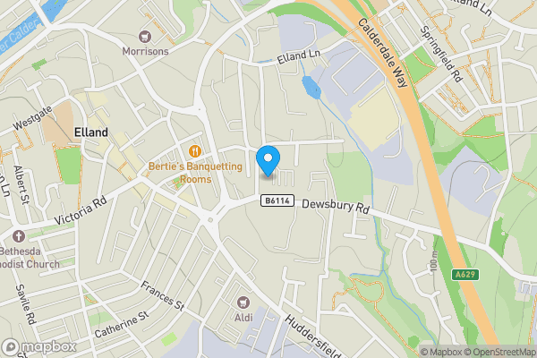 Map location for Apartment 33
Perseverance Mills
Westbury Street, Elland, HX5 9AG