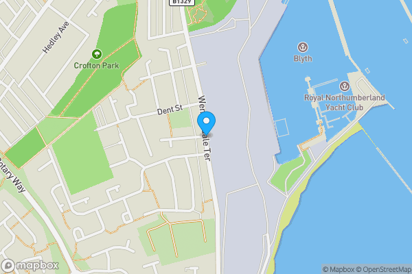 Map location for Chamberlain Street, Blyth , NE24 3EJ