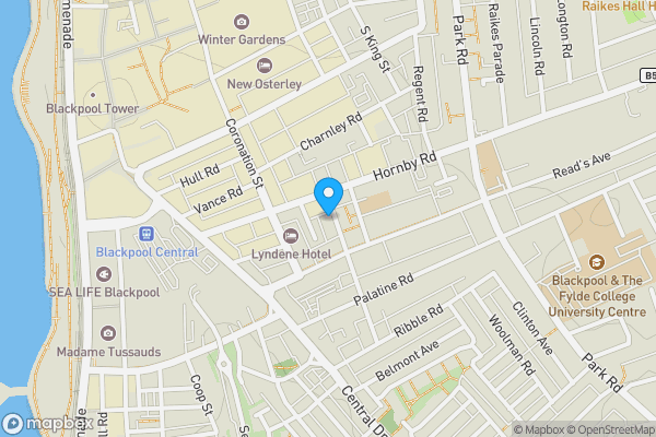 Map location for 5 Livingstone Road, Blackpool, Lancashire, FY1 4DQ