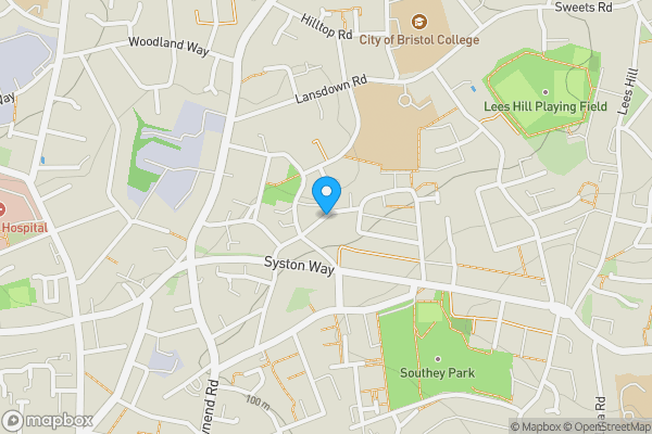 Map location for Cotswold View, Bristol, Avon, BS15 1TX