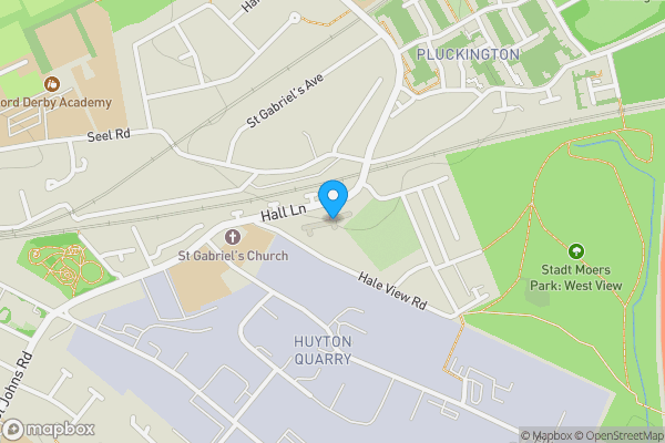 Map location for 3 & 3A Alexander Mansions, Quarry Way, Huyton, Liverpool, Merseyside L36 6AL