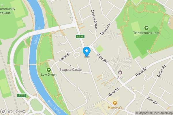 Map location for 24-26 Eglinton Street, Prime Restaurant Investment, Irvine, KA12 8AS