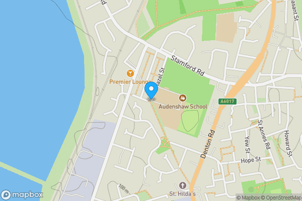 Map location for Hazel Street, Manchester, Greater Manchester, M34 5WA