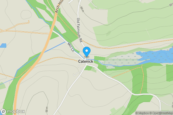 Map location for Bridge House, Truro, Cornwall, TR3 6AA