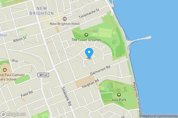 Map location for Rakersfield Road, WALLASEY, Merseyside, CH45 1NW