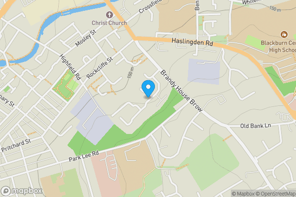 Map location for 3 Rimington Close, Blackburn, Lancashire, BB2 3DR