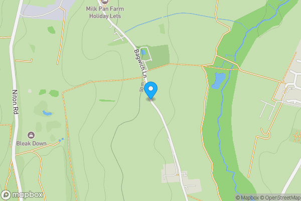 Map location for Land at Lavenders Farm, Bagwich Lane, Godshill, Ventnor, Isle Of Wight, PO38 3JY