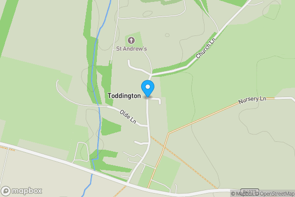 Map location for Units 10 - 16, Orchard Industrial Estate, Toddington, Cheltenham, Gloucestershire, GL54 5EB