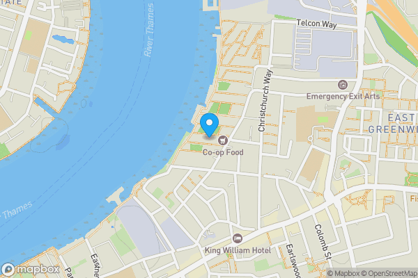 Map location for 51 Banning Street, Greenwich, London, SE10 0FE