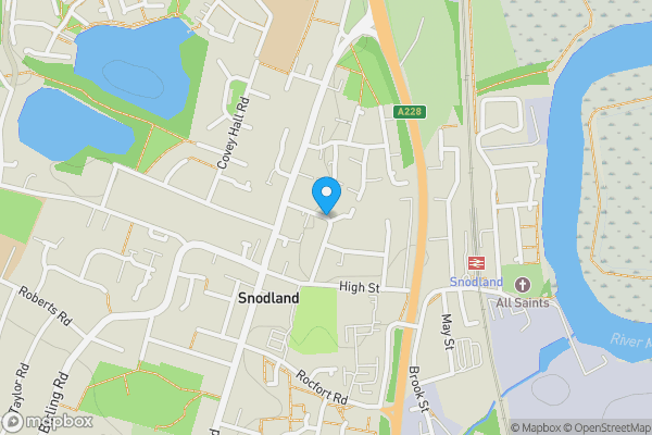 Map location for Queens Avenue, SNODLAND, Kent, ME6 5BL