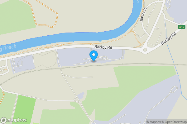 Map location for Woodland South Of A19, Barlby Road, Selby, North Yorkshire YO8 5AF