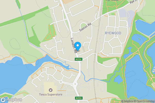 Map location for 42 London Road, Dunton Green, Sevenoaks, TN13 2UG