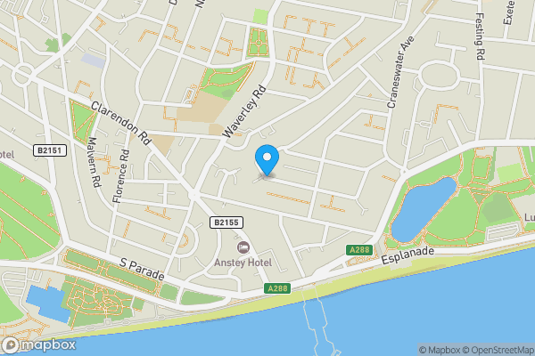Map location for Whitwell Road, Southsea, Hampshire, PO4 0QR