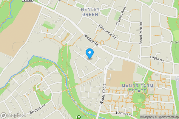 Map location for 38, Gresley Road,, Coventry, CV2 1AZ